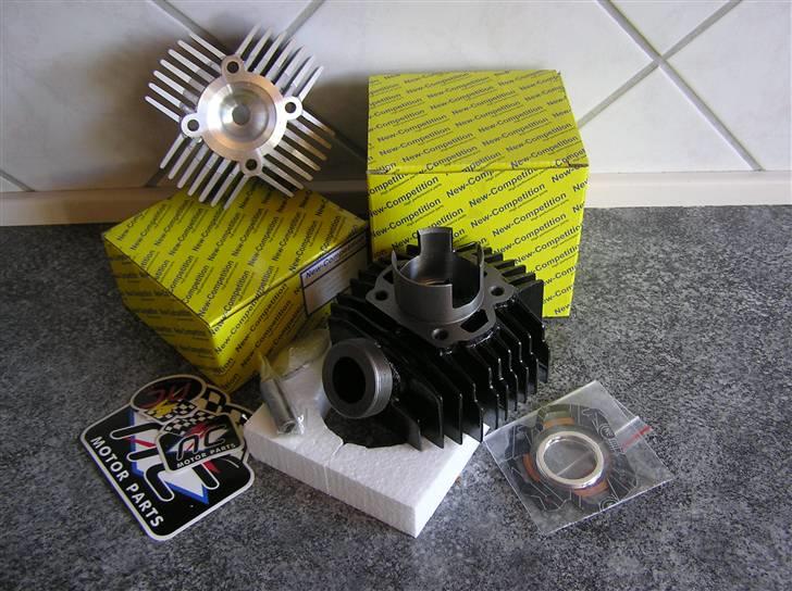 Yamaha FS-1 - 45mm cylinder 4 skyl. - høj komp topstykke.   billede 18