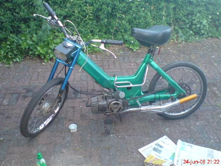 Puch Maxi K SOLGT TIL 2500 <3 - Jeg har lavet en del på den siden det billede er blevet taget. billede 1
