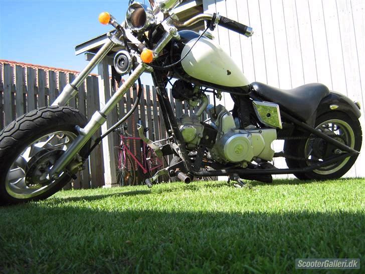 MiniBike Chopper SOLGT billede 2