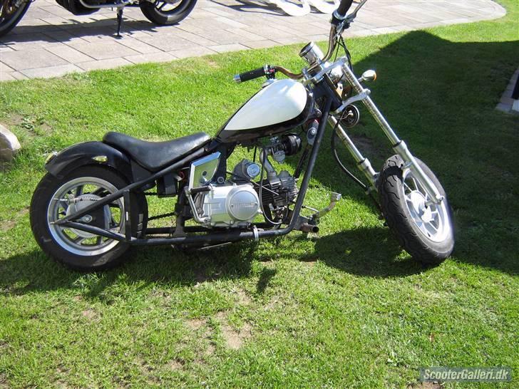 MiniBike Chopper SOLGT billede 4