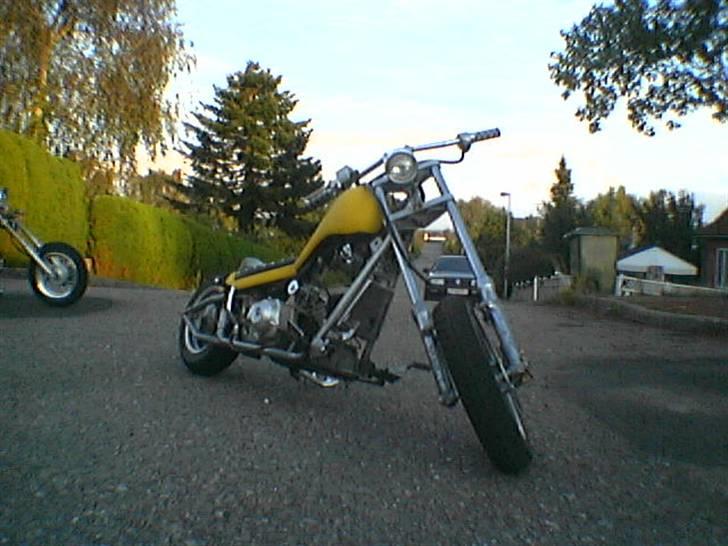 MiniBike Chopper projektb SOLGT billede 3