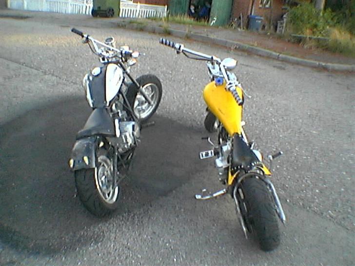 MiniBike Chopper projektb SOLGT billede 4