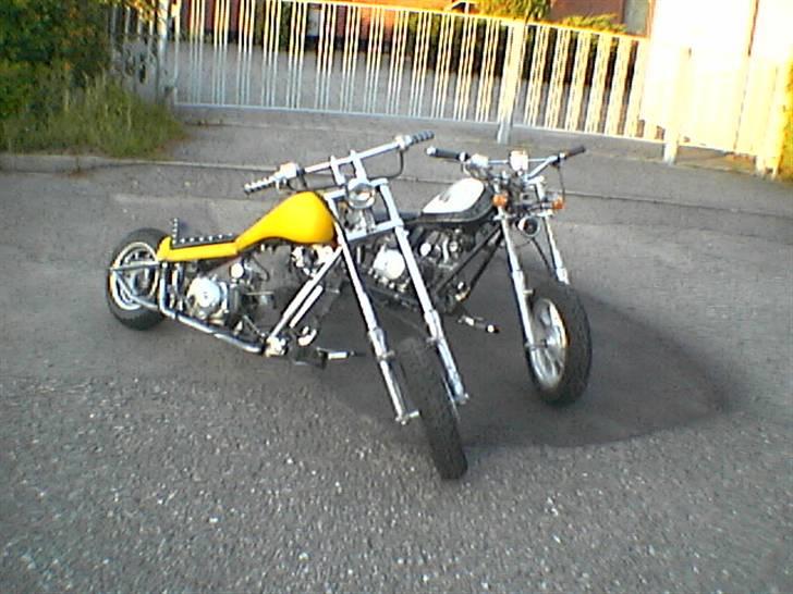 MiniBike Chopper projektb SOLGT billede 5