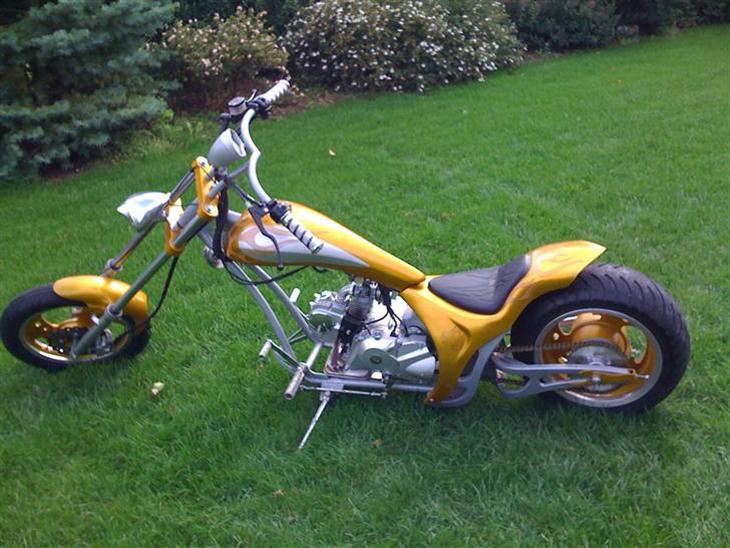 MiniBike mini  chopper  dax motor  2006 er e v t til 