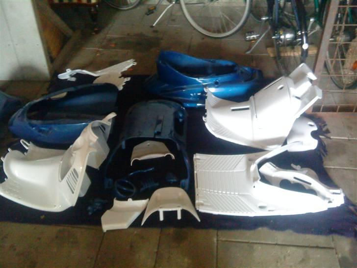 Yamaha Axis/Rally. EFTER! SOLGT - Sonic og Axis skjolde frisk fra lakering :D billede 12