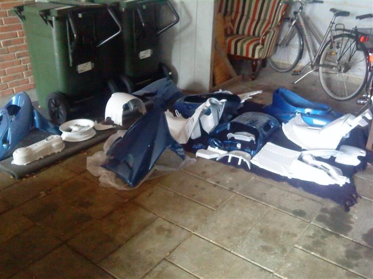 Yamaha Axis/Rally. EFTER! SOLGT - Sonic og Axis skjolde frisk fra lakering :D billede 13