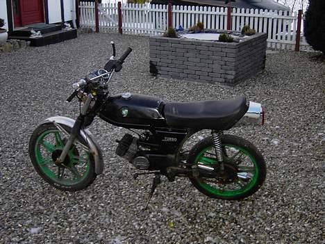 Puch Monza 4 gear - Her er dyret, 1 uge efter jeg er kørt galt på den. ;-) billede 1