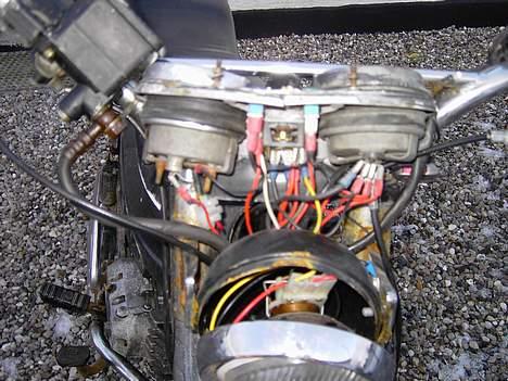 Puch Monza 4 gear - Her ses den forfra, kåben til "cockpittet" faldt oz af... billede 4