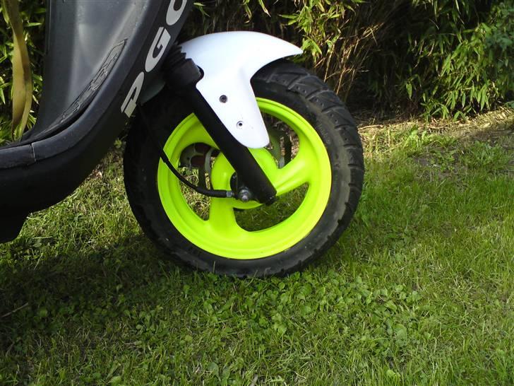 PGO hot 50 neon grøn.  SOLGT billede 10