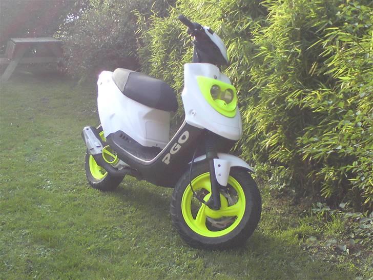 PGO hot 50 neon grøn.  SOLGT billede 12