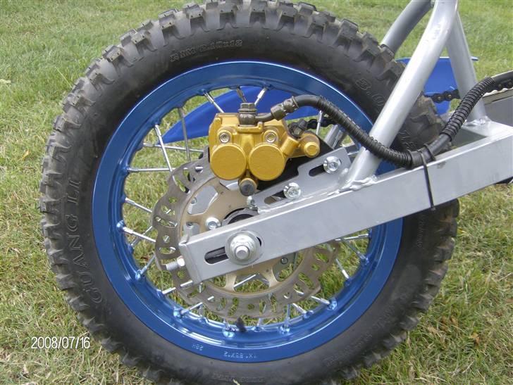 MiniBike crosser (kina) 125cc - baghjul billede 7