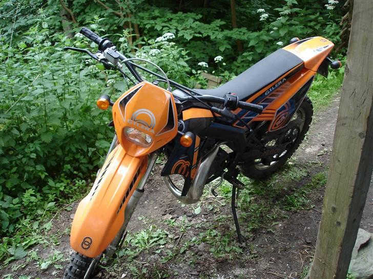 Gilera RCR SOLGT - Billed fra jeg lige havde fået den og havde sat Hebo på (: billede 1