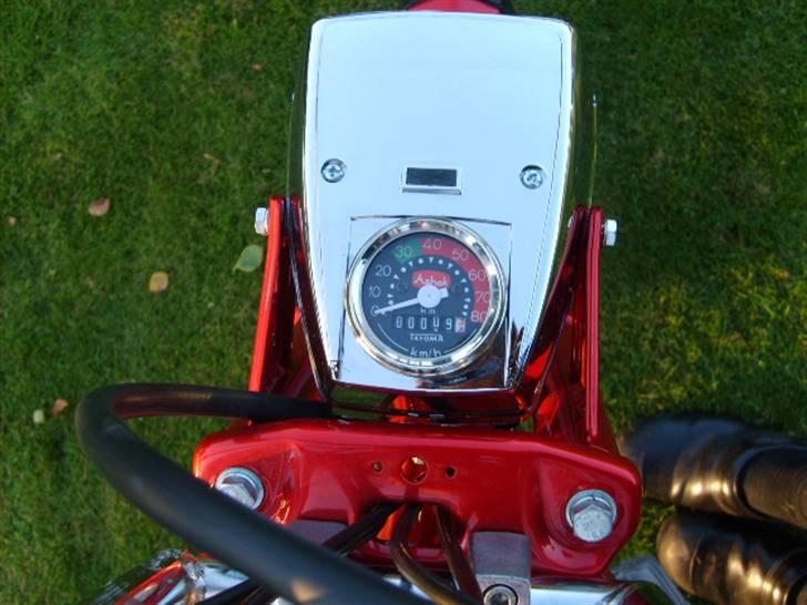 Puch Maxi Kl (Den Røde Baron) - lygten med speedometeret billede 13