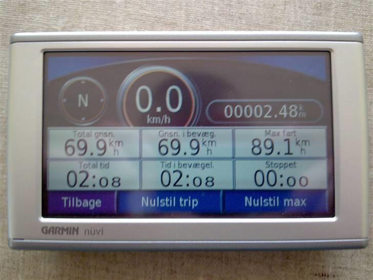 Aprilia Sonic - Byttet til Jog R - Den øverste hvide til højre viser min topfart :) billede 8