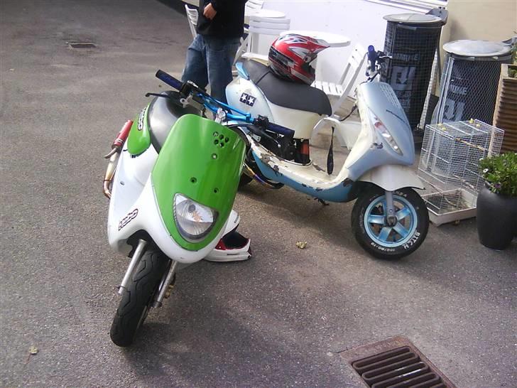 Yamaha manston jog space (før) - min skat, og min brors zip :b billede 6