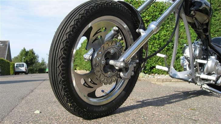 MiniBike 125ccm Chopper - bemærk; laser skåret fælg billede 3