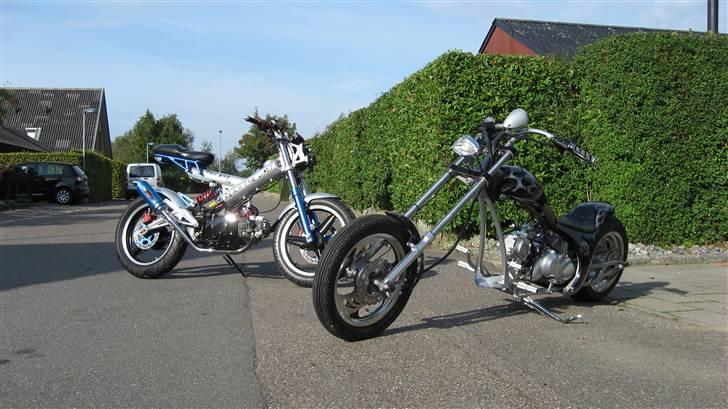 MiniBike 125ccm Chopper - 2 af skønhederne i samlingen billede 14