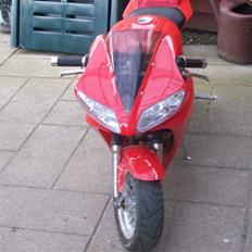 MiniBike pocketbike brændt sammen 