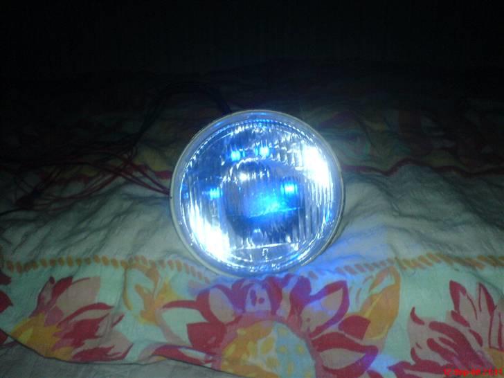 Suzuki Samurai Dm 50 [projekt] S - min dioede forlygte med 4 blå dioder forand   billede 14