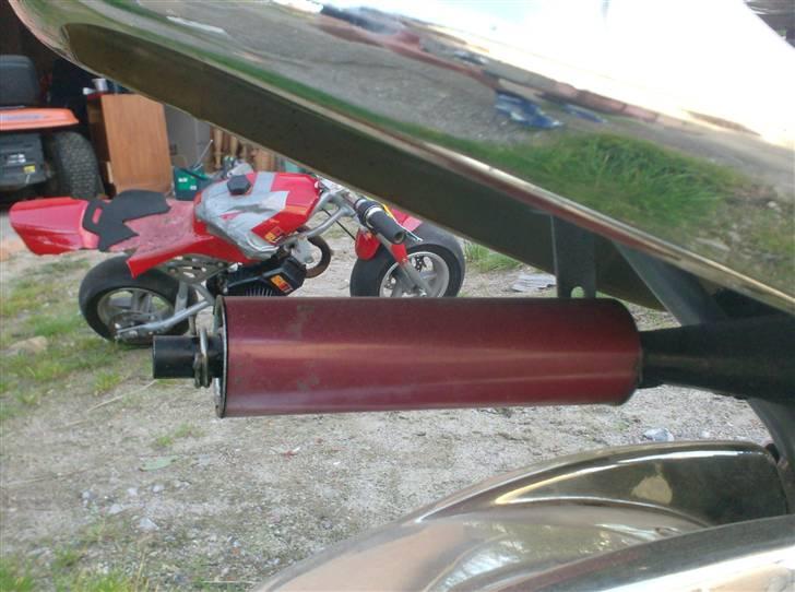 MiniBike pocket bike  #Solgt# - Udstødning billede 5