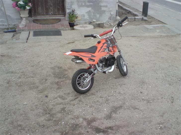 MiniBike kina cross 49cc SOLGT billede 4