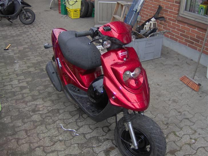 PGO Big Max 45 hot SOLGT - her står den så 16-9-08 billede 1