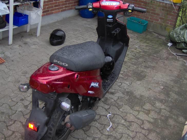 PGO Big Max 45 hot SOLGT - mere bagfra billede 4