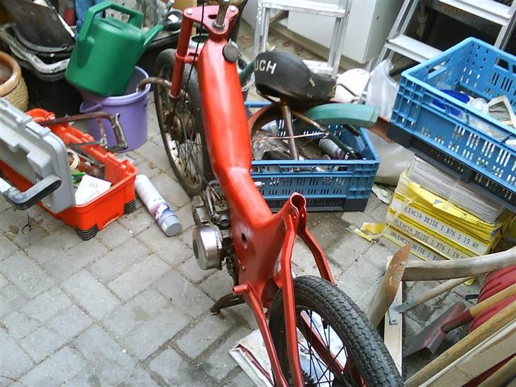 Puch Maxi SOLGT - som den står nu billede 11