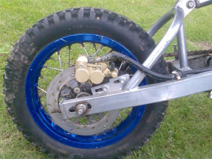 MiniBike dirtbike 125cc kinacross - baghjul billede 7