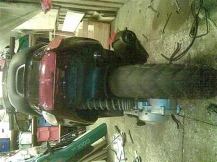 Piaggio Typhoon byttet til rally  - som den stod da jeg begyndte på renovering og tuning . billede 2