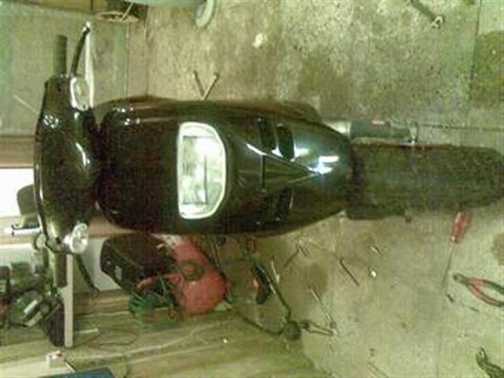 Piaggio Typhoon byttet til rally  - som den stod da jeg begyndte på renovering og tuning . billede 3