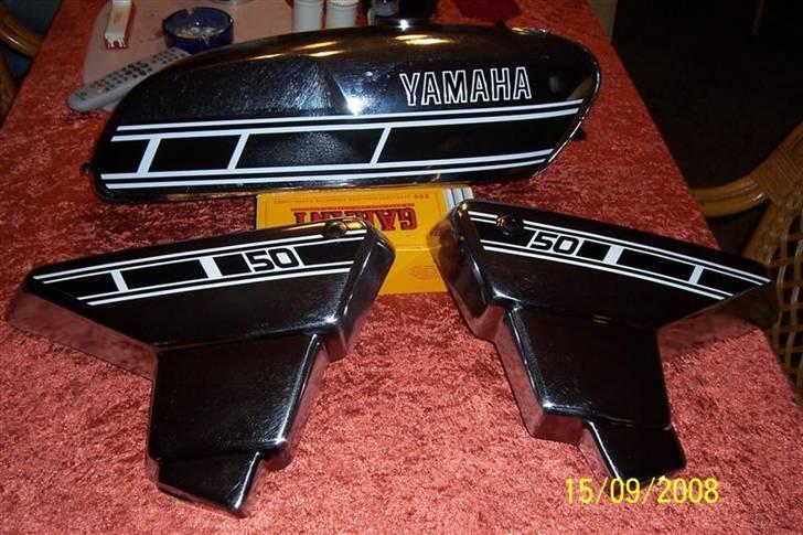 Yamaha FS1 DX 4 gear Crom - original cromtank billede 3