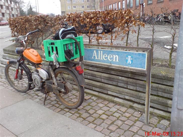 Puch Ms-50 / Efterlyst-Stjålet - Kørt en tur til Amager. På Rat Bike. En tur på ca 50 km hvert vej.! No Problems. billede 3