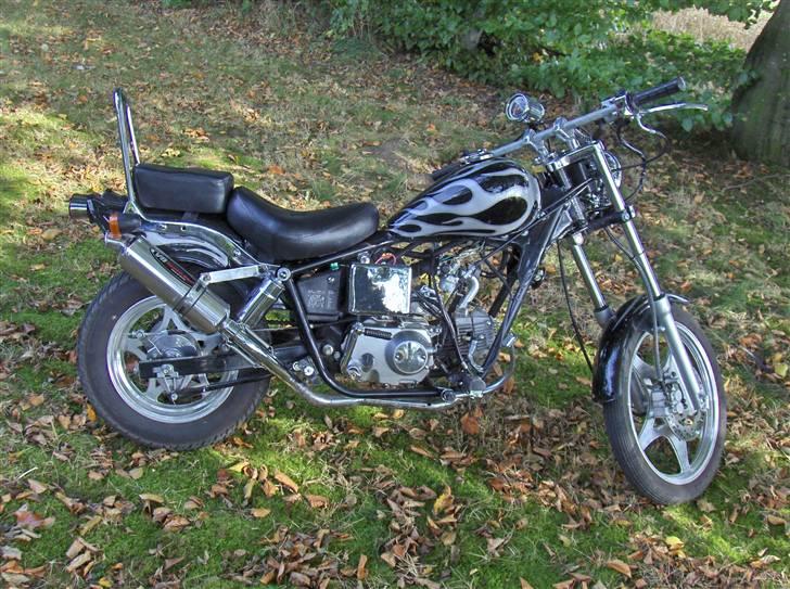 Kinroad Chopper - solgt - Røven skal nok sænkes en smule ned billede 10