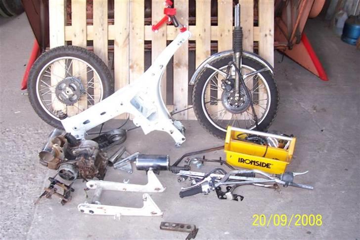 Yamaha FS1 DX 4 gear Crom - Stelet er adskilt billede 4