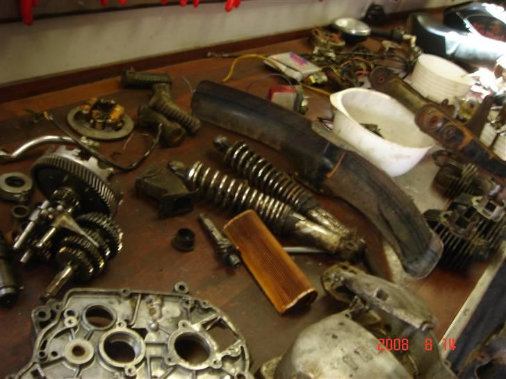 Yamaha fs 1  4gear - bla. adskilt gearkasse  billede 18