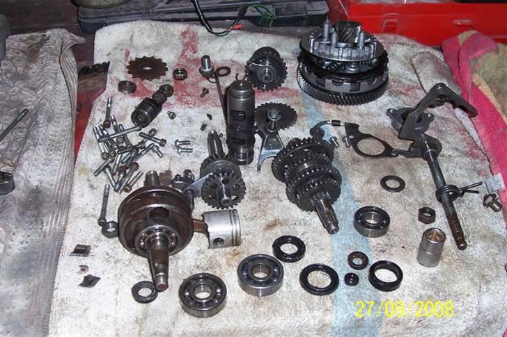 Yamaha FS1 DX 4 gear Crom - motor renovering billede 6
