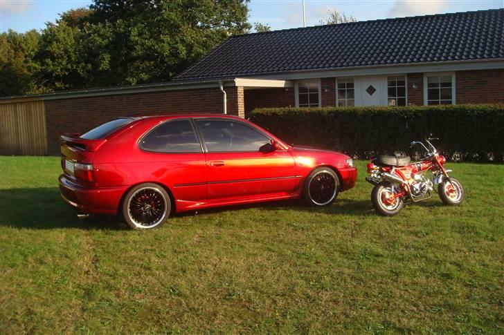 Honda Dax SOLGT :`( - storbrors rolla i samme farve;) billede 6
