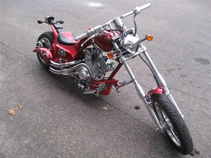 MiniBike chopper solgt billede 3