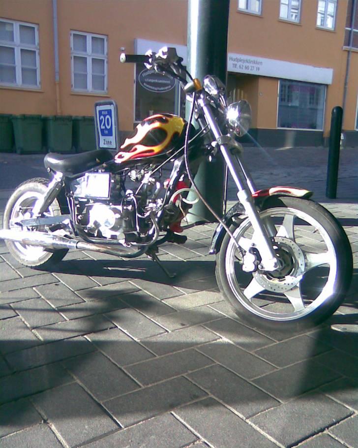 Kinroad chopper (byttet til puch) billede 1