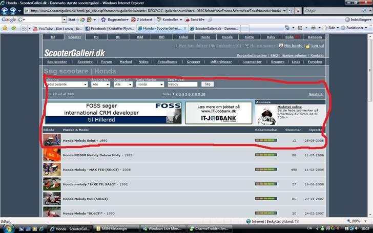 Honda  Melody Solgt billede 9
