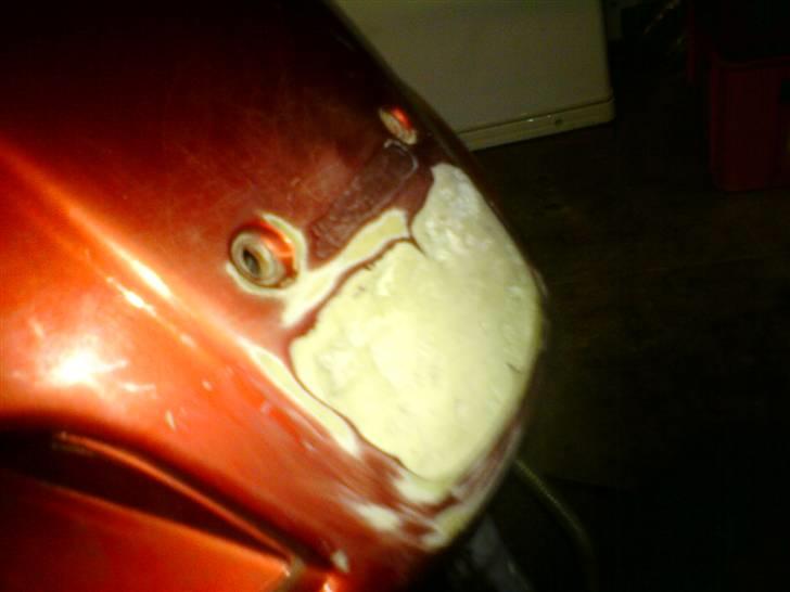 Piaggio Zip "Under ombygning" - dårlig spartling :P billede 7