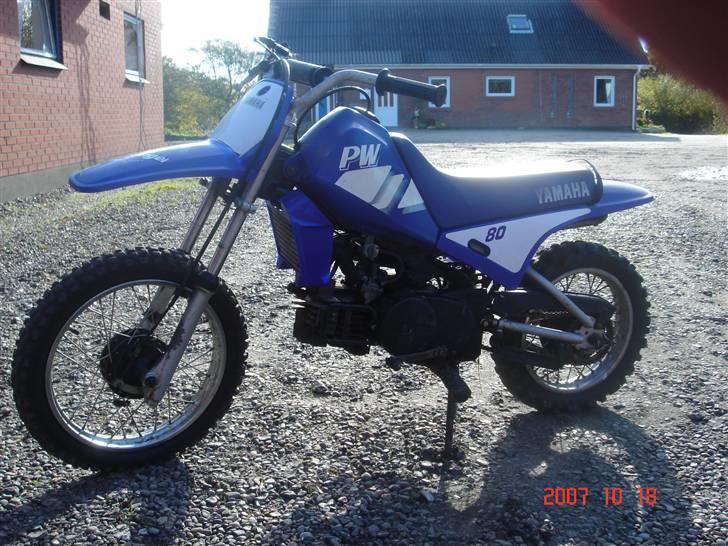 Yamaha PW 80 (BYTTET) billede 4