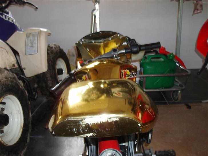 MiniBike pocketbike solgt! - lidt af malingen er faldet af den gang jeg stejlet billede 2