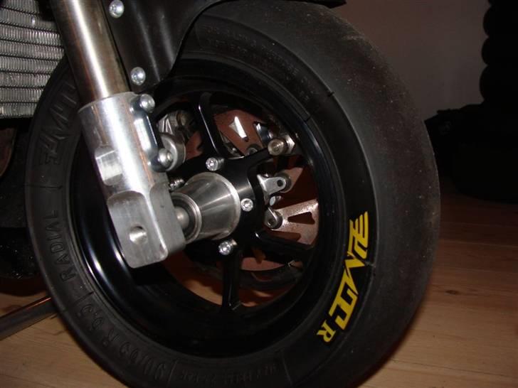 MiniBike DM GP1 Factory 50cc SOLGT - Fræste alu fælge med løse nav... billede 6