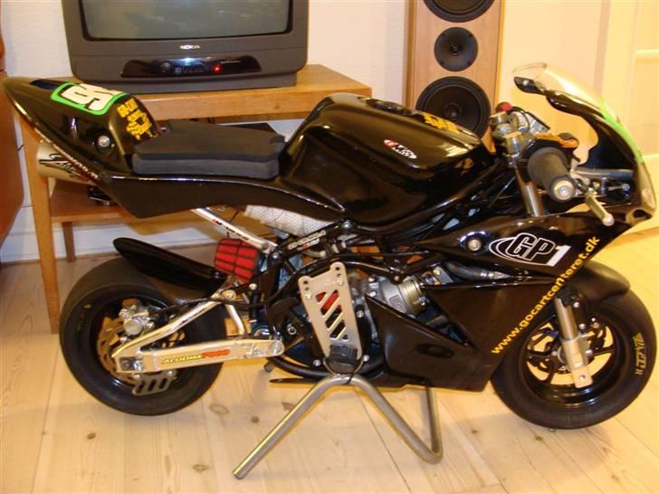 MiniBike DM GP1 Factory 50cc SOLGT - Sådan så den ud, da jeg fik den.. billede 9