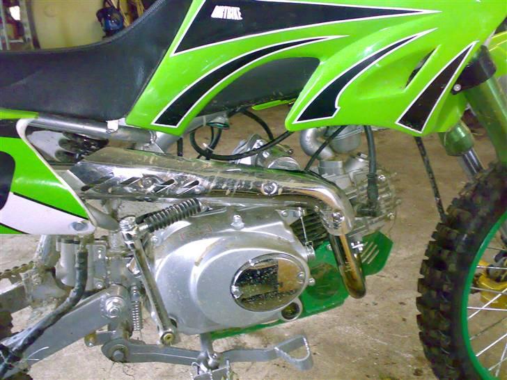 MiniBike 125cc Dirtbike - BYTTET billede 7