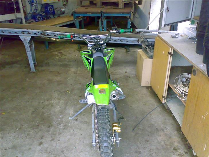 MiniBike 125cc Dirtbike - BYTTET billede 8