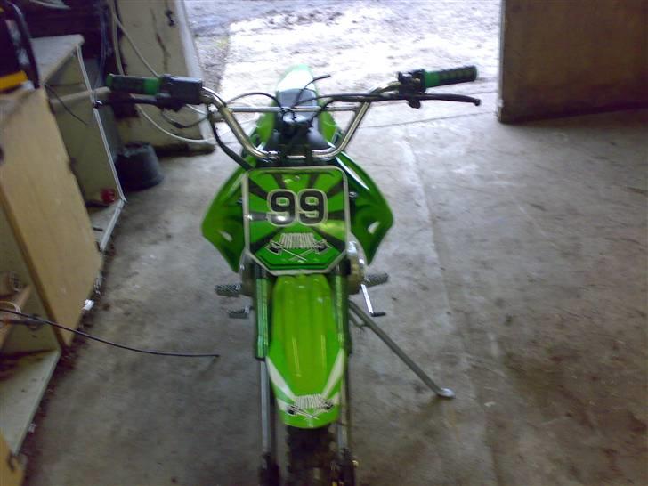 MiniBike 125cc Dirtbike - BYTTET billede 9