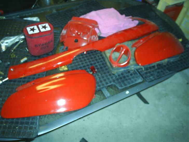 Yamaha Jog Space. Solgt;( - Resten af skjoldene og den helt nye grisetryne;D billede 14